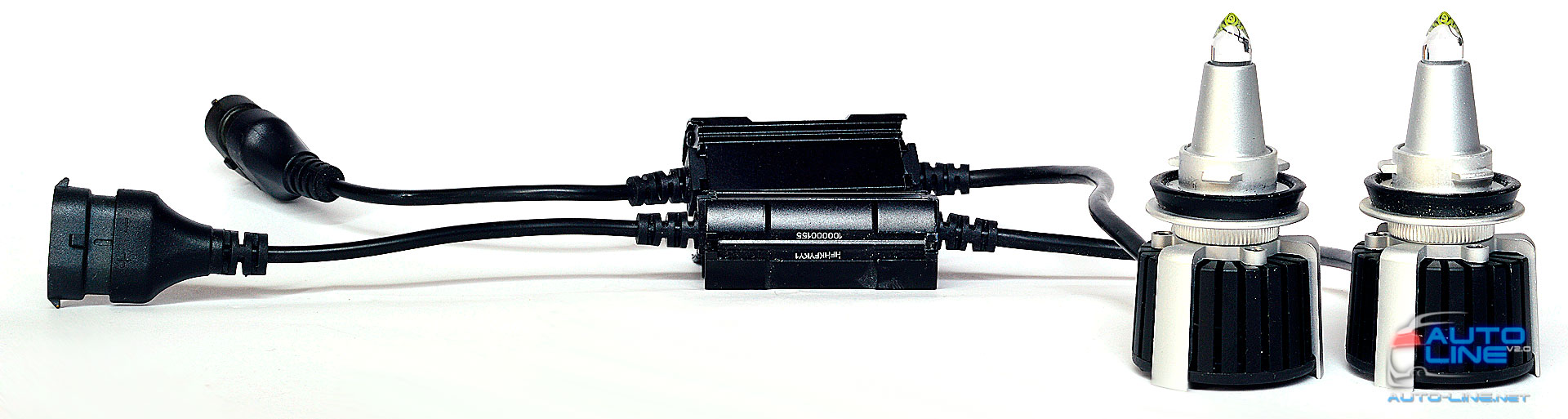 B-Power SL LED R10 H11 CAN 6000K 25000Lm 120W — мощные 3D лазерные лампы H11 для линзованной оптики, с углом свечения 360 градусов, 6000K