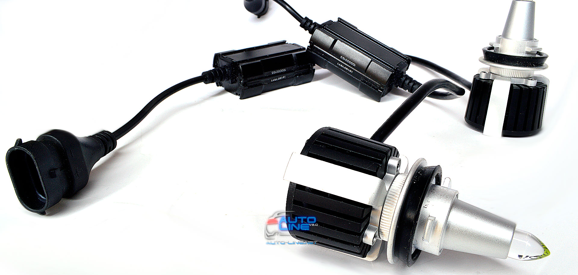 B-Power SL LED R10 H11 CAN 6000K 25000Lm 120W — мощные 3D лазерные лампы H11 для линзованной оптики, с углом свечения 360 градусов, 6000K
