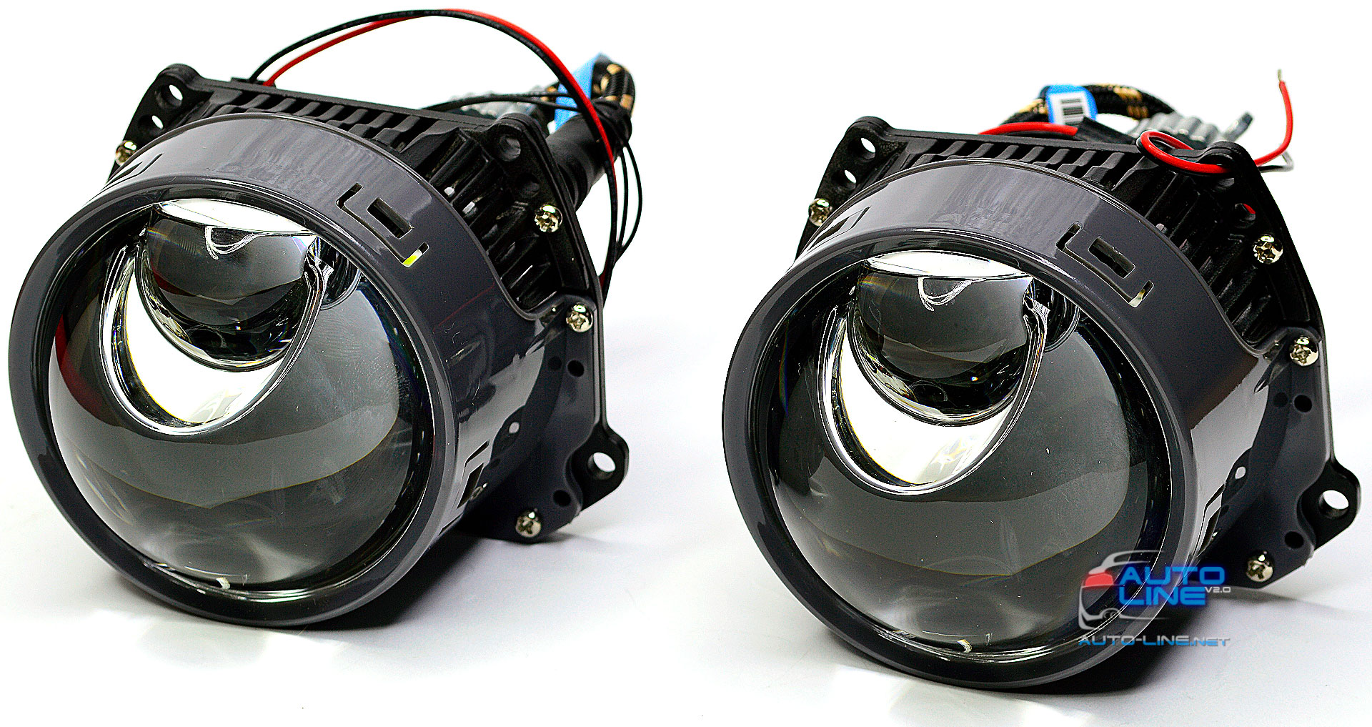 Cyclone LED BL 3.0' S1 45W — LED-лінза Bi-Led 3 дюйми, універсальна/штатна LED-лінза з лазером