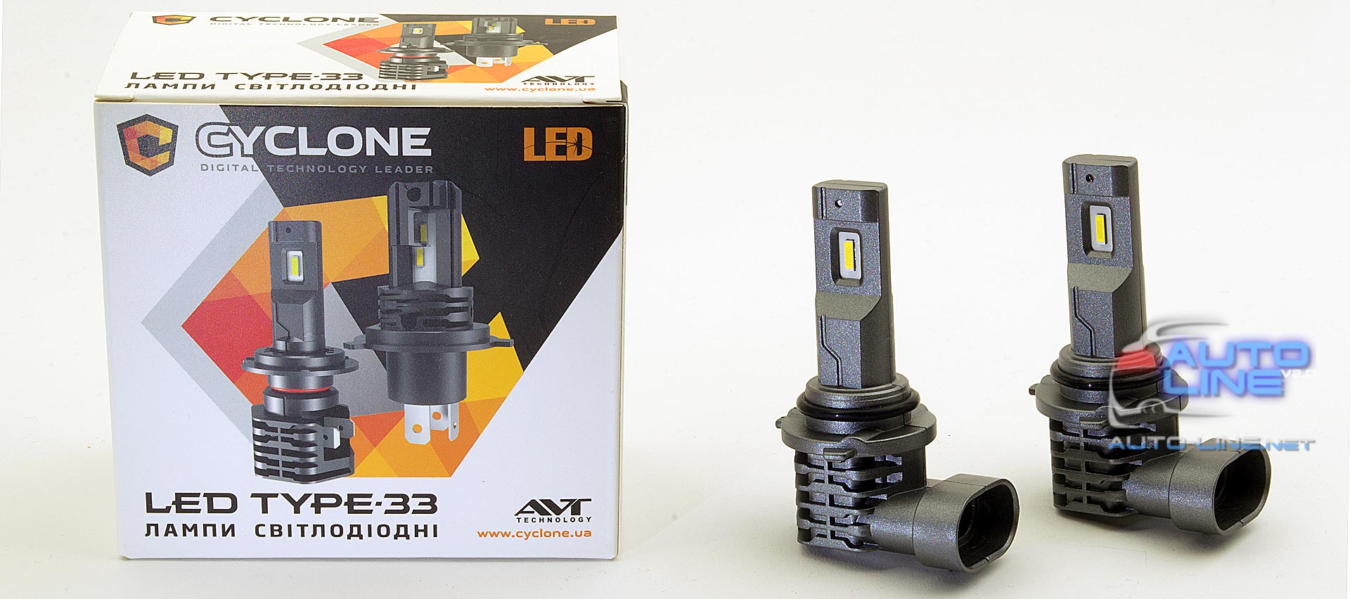 Cyclone LED H11 5000K 4800Lm type 33 photo 1