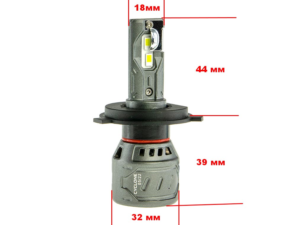 LED-лампа и компактный размер