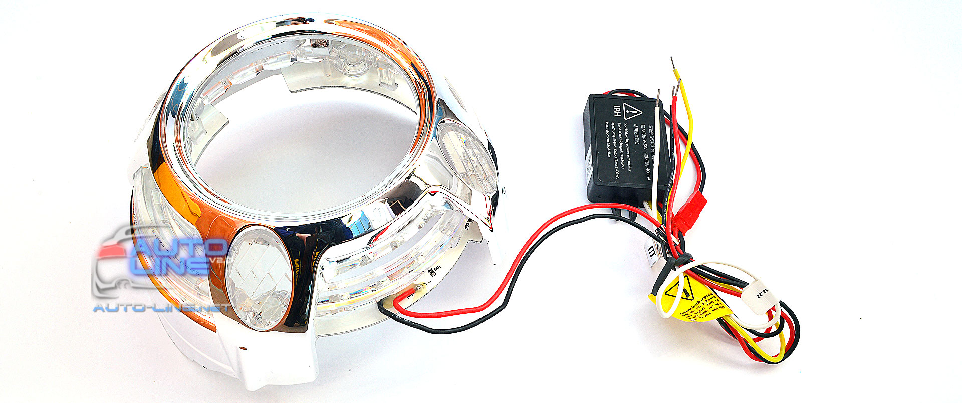 Cyclone S-23 (2.5", 3.0") PM DRL+TURN — светодиодная LED-маска для биксеноновой линзы, DRL+поворот