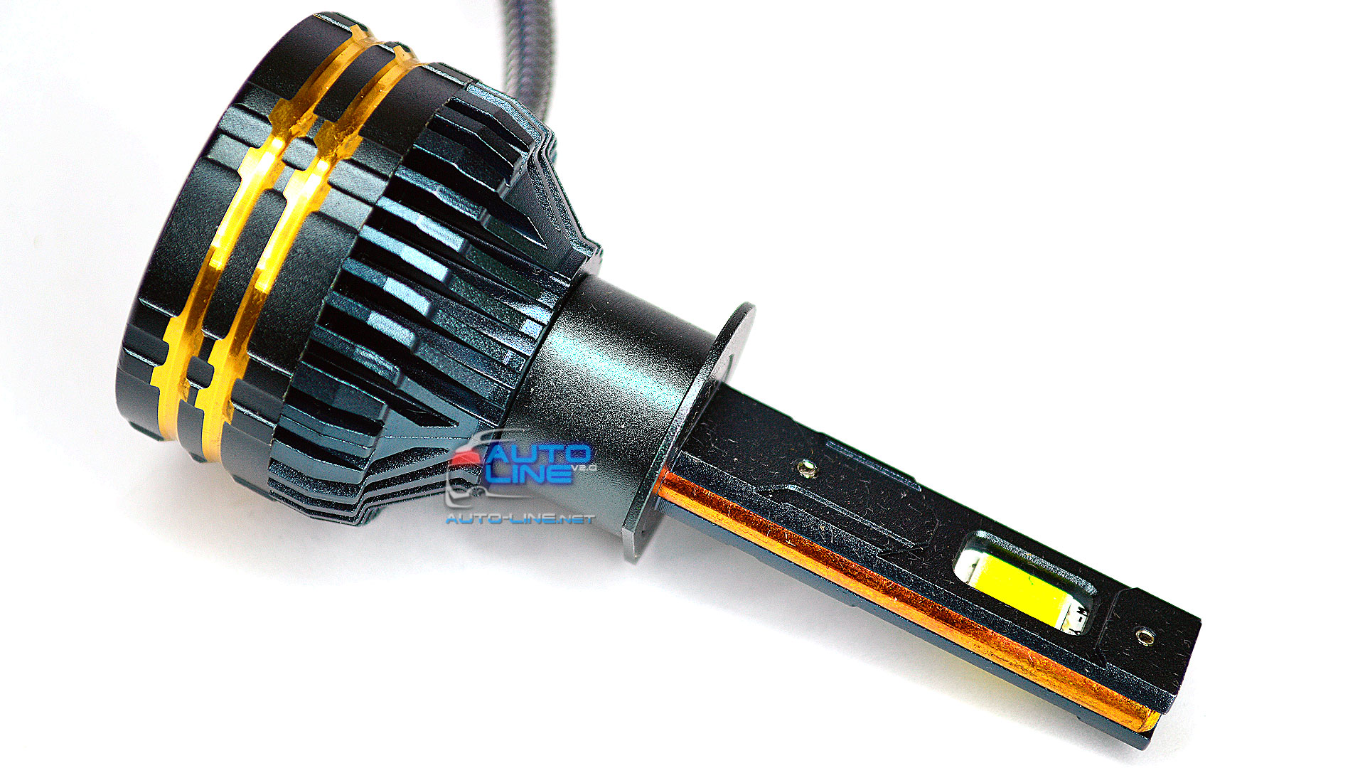 B-Power H1 LED N3C V1 130W 20000Lm 3000K/4300K/6000K - трехцветные LED-лампы H1 3000K/4300K/6000K с медными трубками