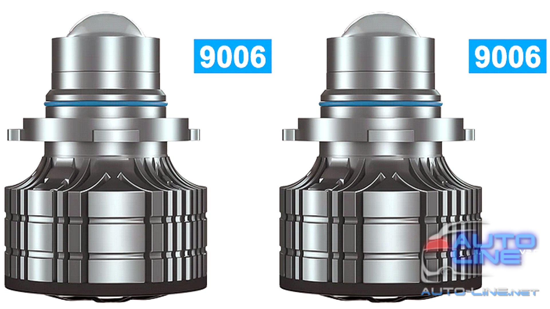 LED Mini Laser Lens 9006 HB4 6000K Canbus v1 000001