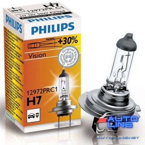Автолампа Philips H7 +30% (12972PR C1) 2.68e (12972PR C1)