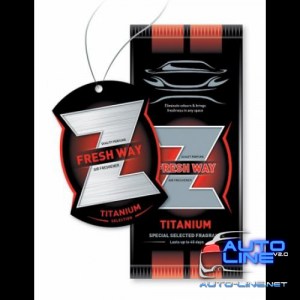 Ароматизатор сухой листочек Fresh Way / Z Dry Titanium (ZF 06)