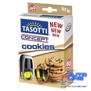 Освежитель воздуха Tasotti на дефлектор Concept Cookies 8ml