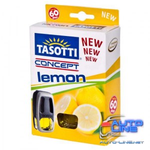 Освежитель воздуха Tasotti на дефлектор Concept Lemon 8ml