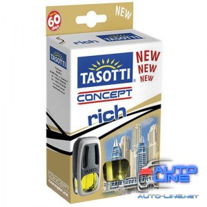 Освежитель воздуха Tasotti на дефлектор Concept Rich-Perfume 8ml