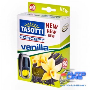 Освежитель воздуха Tasotti на дефлектор Concept Vanilla 8мл