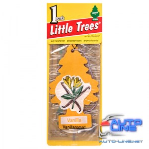 Освежитель сухой ёлочка Little Trees Vanilla (Ваниль) ((20))