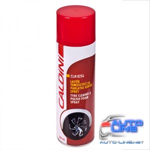 CALDINI Tyre Cleaner & Polish Foam Spray (полировка резины пена) 0254 (0254)