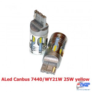 Габарит LED ALed Canbus 7440/WY21W 25W yellow (2шт)