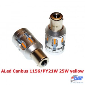 Габарит LED ALed Canbus 1156/PY21W 25W yellow (2шт)