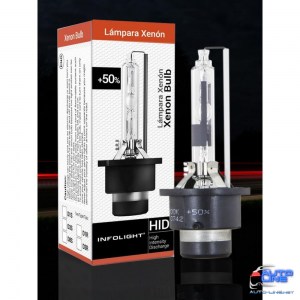 Ксеноновая лампа Infolight D2R 6000K (+50%)
