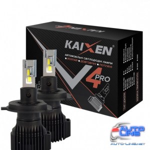 Светодиодные лампы KAIXEN V4Pro H4 (50W-6000K-CANBUS READY)
