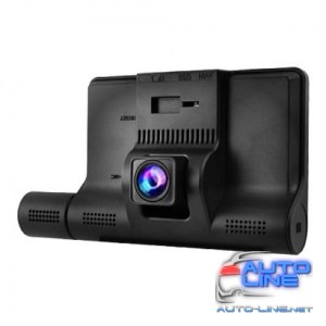 Автомобильный видеорегистратор T710TP, LCD 4, 1080P Full HD, 3 камеры (T710TP)
