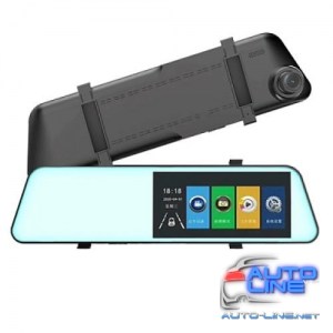 Автомобильный видеорегистратор-зеркало L-1039TP, LCD 5.5, 2 камеры, 1080P Full HD (L-1039TP)