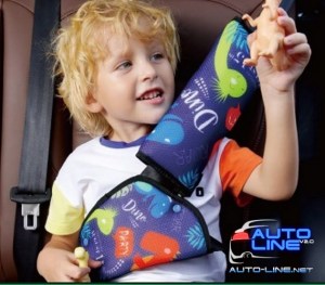 Чехол для ремней безопасности автомобиля для детей (мультяшный стиль) (TMZ-80)