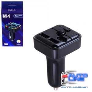 Модулятор FM 5в1 M4 12-24v Bluetooth (M4)