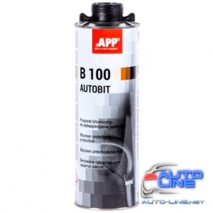 APP Средство для защиты шасси B100 Autobit 1.0l,черное (050601)