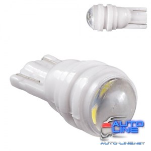 Лампа PULSO/габаритная/LED T10/1SMD/3D/CERAMIC/12v/0.5w/65lm White (LP-126523)