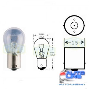 Лампа автомобильная Лампа для стоп-сигналов и проблесковых маячков Trifa 6V 21W (00380)