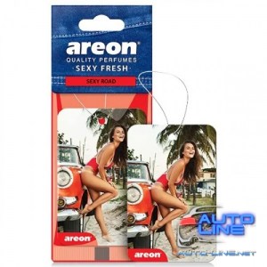 Освежитель воздуха AREON сухой листик Sexy Fresh Sexy Road (ASF02)