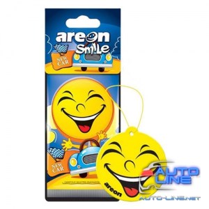Освежитель воздуха AREON сухой листик Smile Dry New Car (ASD21)