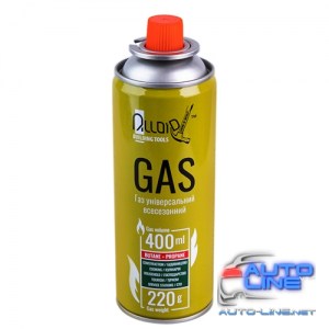 Газовый баллон (картридж) Alloid (VK-220) 220г (AGB-220)