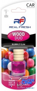 Осв.воздуха жидкий REAL FRESH WOOD DUO Bubble Gum 5 мл 12 штук ((12))
