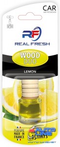 Осв.воздуха жидкий REAL FRESH WOOD DUO Lemon 5 мл ((12))