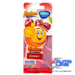 Осв.воздуха сухой листик Fresh Way SMILES DRY Cherry (SM13)