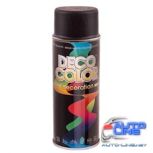 Deco Color Краска аэроз. 400ml Decoration/чёрный блеск (720149)
