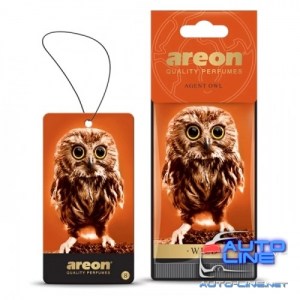 Освежитель воздуха AREON сухой листик Wild Agent Owl (AW08)