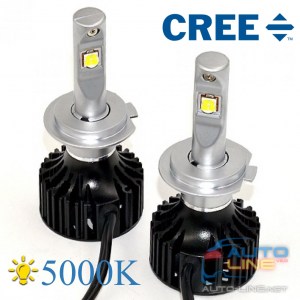 ALed X H7 5000K 4900Lm — светодиодные лампы H7, 5000K, CREE