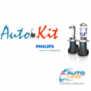 AutoKit (PPL) H4 35W BI-Xenon (2шт)  — биксеноновые лампы H4