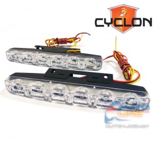 Cyclon DRL-615 — фары дневного света с поворотами, дневные ходовые огни