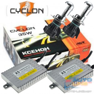 CYCLON H4 Z-TYPE CAN-BUS SLIM 35W — комплект би-ксенонового оборудования с обманкой 35W H4