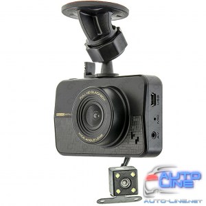 CYCLONE DVH-47 Dual - автомобильный видеорегистратор с дополнительной камерой