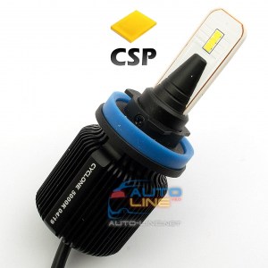 Cyclone LED H11 5000K 4500Lm CSP Type 21 — LED-лампа H11, регулировка угла наклона, 5000К/4500Lm - CSP