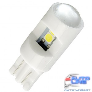 Cyclone T10-087 CER 3030-6 12-24V — безцокольная автомобильная LED-лампа T10