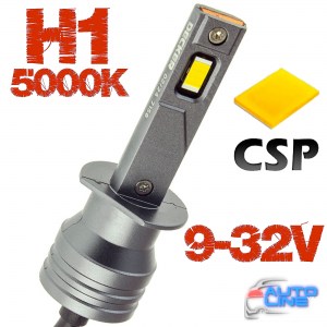 Decker LED PL-05 5K H1 — автомобильная LED-лампа H1 под галогенку, без вентилятора