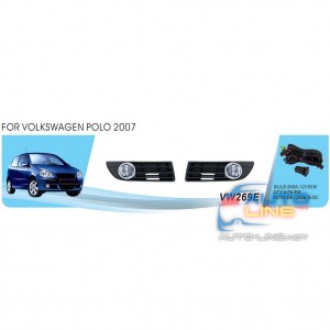 DLAA VW-269E-W — противотуманные фары для автомобиля VW Polo 2007-2009