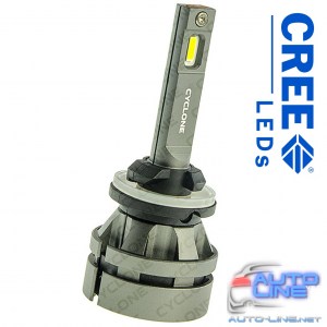 Cyclone LED H27 5000K 5100Lm CR type 27S — автомобильная LED-лампа H27, 5000K/5100Lm, CREE LEDs