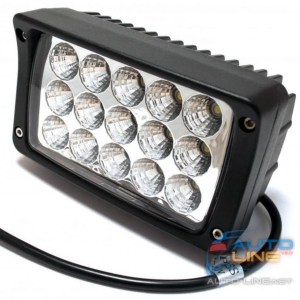 LightX RCJ-60345CF — дополнительная светодиодная фара дальнего света, чипы CREE