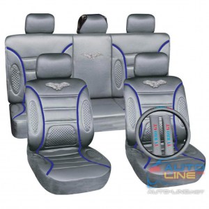 MILEX GT Turbo (Eagle) Grey (серые) — набор чехлов для сидений автомобиля, серые