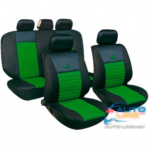 MILEX Tango AG-24016/33 — набор чехлов для сидений автомобиля, зеленые