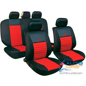 MILEX Tango AG-24016/7 — набор чехлов для сидений автомобиля, красные