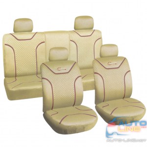MILEX Classic AG-7262/B — комплект чехлов для сидений автомобиля, бежевые